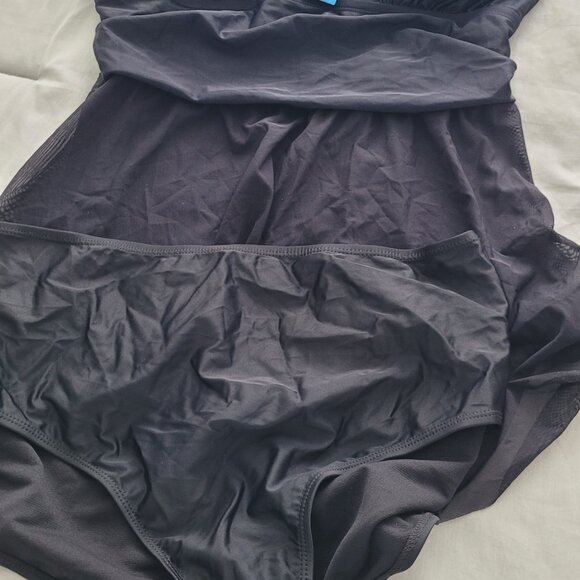 Black sheer tankini - Picture 8 of 10